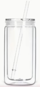 16oz Snow Globe Tumbler